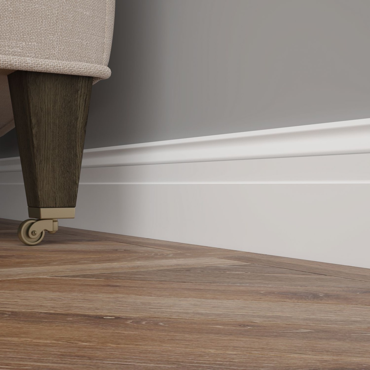 Плинтус под покраску Ultrawood Base 5032 i 2000х102х19 мм